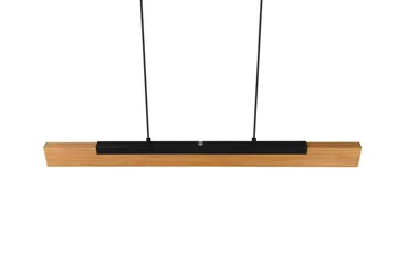 Kerala LED-Pendellampe Mattsvart/Tre - Belysning - Innendørsbelysning & Lamper - Vinduslampe - Vinduslampe hengende