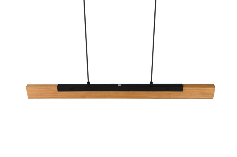 Kerala LED-Pendellampe Mattsvart/Tre - Belysning - Innendørsbelysning & Lamper - Vinduslampe - Vinduslampe hengende