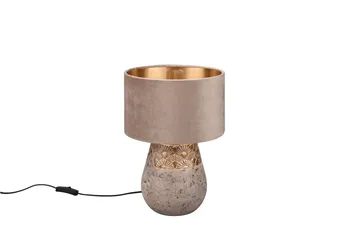 Kiran Bordlampe E27 Antikkgrå - Belysning - Innendørsbelysning & Lamper - Nattlampe - Nattlampe bord