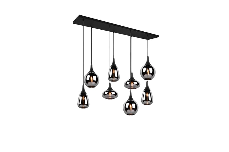 Lumina Pendellampe 8-os E14 Mattsvart - Belysning - Innendørsbelysning & Lamper - Vinduslampe - Vinduslampe hengende