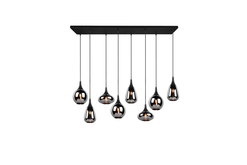 Lumina Pendellampe 8-os E14 Mattsvart - Belysning - Innendørsbelysning & Lamper - Vinduslampe - Vinduslampe hengende
