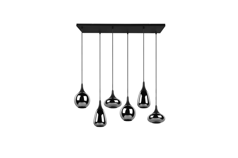 Lumina Pendellampe 6-os E14 Mattsvart - Belysning - Innendørsbelysning & Lamper - Vinduslampe - Vinduslampe hengende
