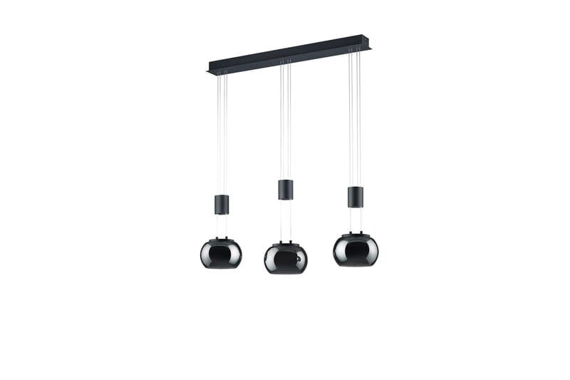 Madison LED-Pendellampe 3-os Mattsvart - Belysning - Innendørsbelysning & Lamper - Vinduslampe - Vinduslampe hengende