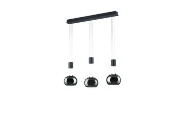 Madison LED-Pendellampe 3-os Mattsvart - Belysning - Innendørsbelysning & Lamper - Vinduslampe - Vinduslampe hengende