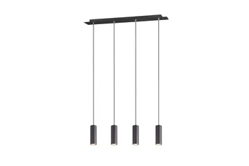 Marley Pendellampe 4xGU10 svart - TRIO - Belysning - Innendørsbelysning & Lamper - Vinduslampe - Vinduslampe hengende