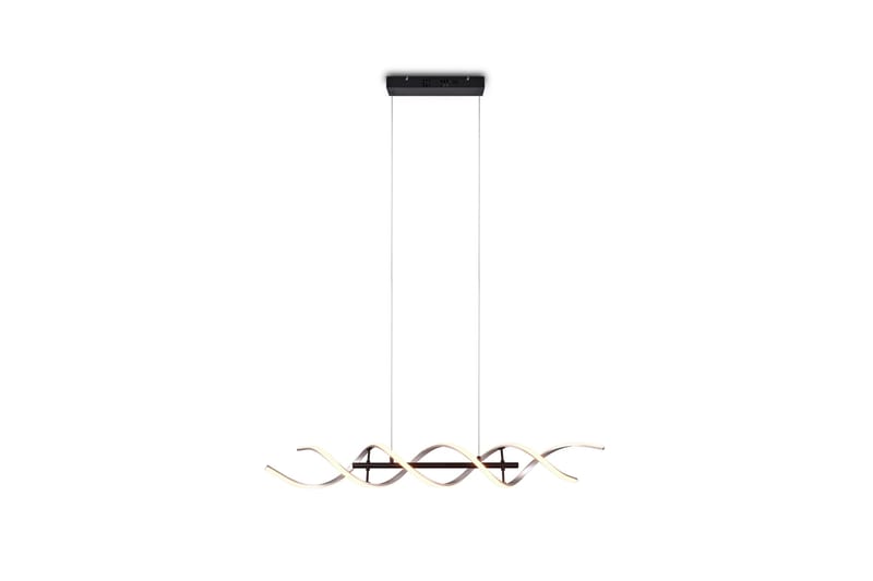 Sequence LED-Pendellampe Børstet Aluminium/Matt Svart - Trio Lighting - Belysning - Innendørsbelysning & Lamper - Vinduslampe - Vinduslampe hengende