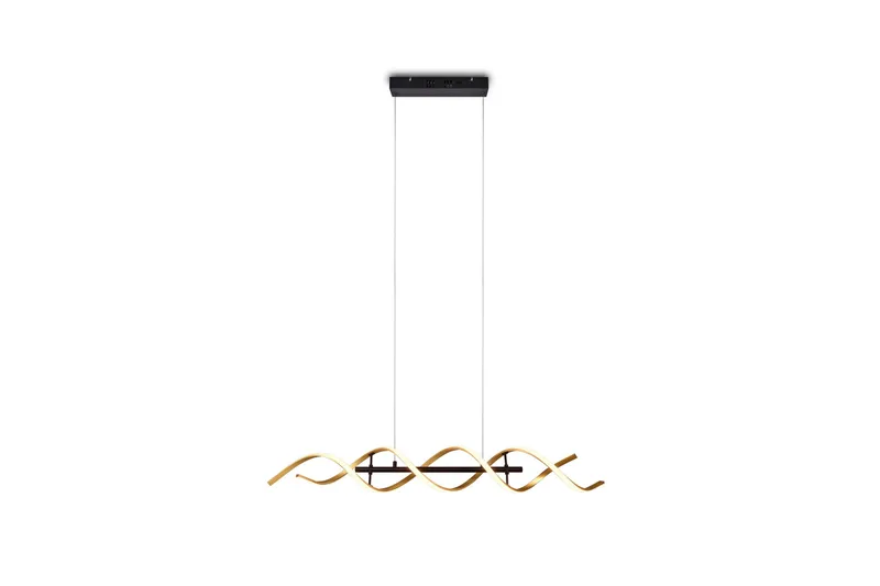 Sequence LED-Pendellampe Matt Messing/Matt Svart - Trio Lighting - Belysning - Innendørsbelysning & Lamper - Vinduslampe - Vinduslampe hengende