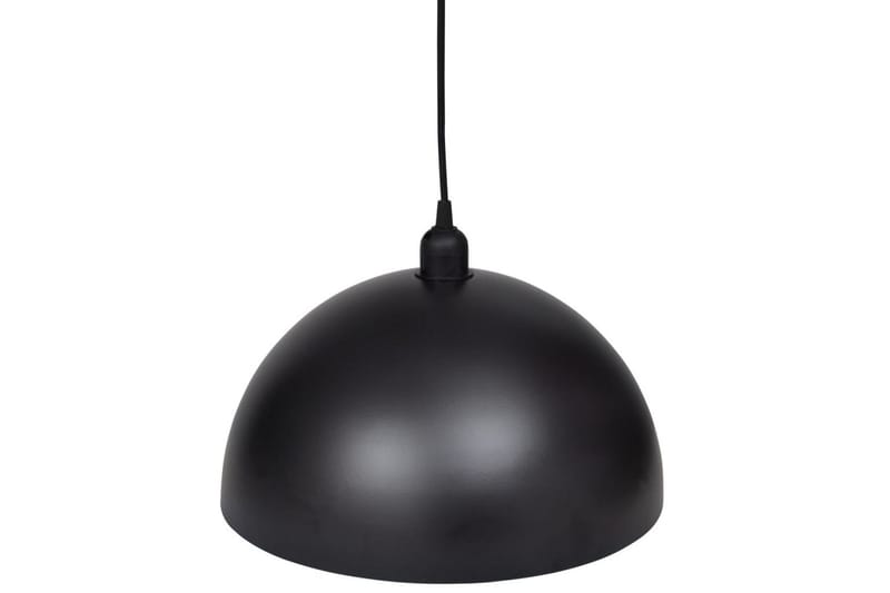 Taklampe 2 stk høydejusterbar halvkuleformet svart - Svart/Gull - Belysning - Innendørsbelysning & Lamper - Vinduslampe - Vinduslampe hengende