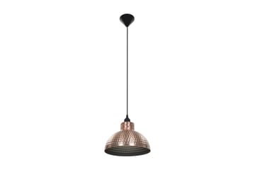 Taklamper 2 stk halvkuleformet kobberfarget - Belysning - Innendørsbelysning & Lamper - Vinduslampe - Vinduslampe hengende