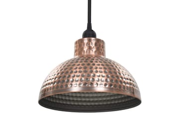 Taklamper 2 stk halvkuleformet kobberfarget - Belysning - Innendørsbelysning & Lamper - Vinduslampe - Vinduslampe hengende