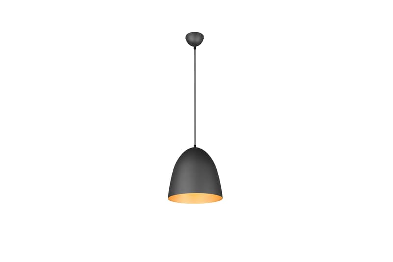 Tilda Pendellampe 25 cm E27 Mattsvart/Gull - Belysning - Innendørsbelysning & Lamper - Vinduslampe - Vinduslampe hengende