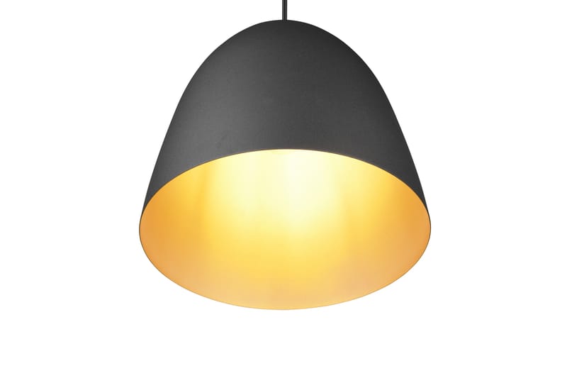 Tilda Pendellampe 25 cm E27 Mattsvart/Gull - Belysning - Innendørsbelysning & Lamper - Vinduslampe - Vinduslampe hengende