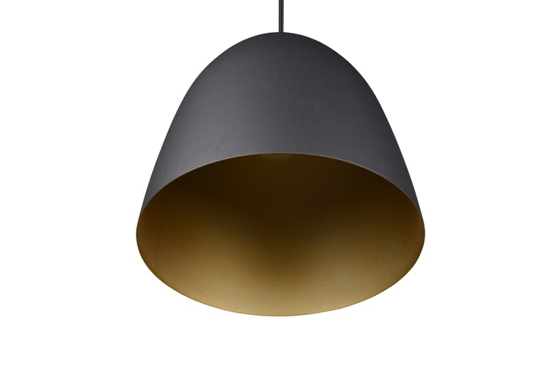 Tilda Pendellampe 25 cm E27 Mattsvart/Gull - Belysning - Innendørsbelysning & Lamper - Vinduslampe - Vinduslampe hengende