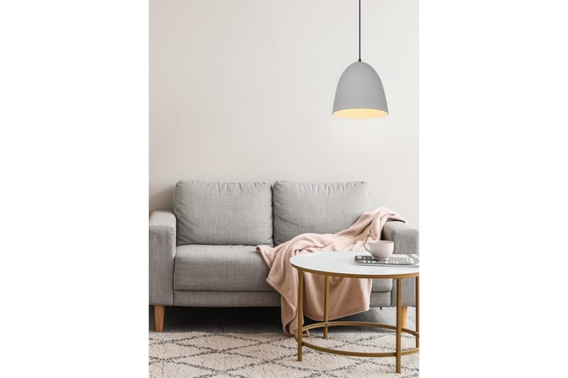 Tilda Pendellampe 25 cm E27 Grå - Belysning - Innendørsbelysning & Lamper - Vinduslampe - Vinduslampe hengende