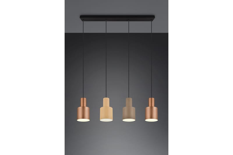 Trio Lighting Agudo Taklampe 4L E27 Flerfarget - Belysning - Innendørsbelysning & Lamper - Vinduslampe - Vinduslampe hengende