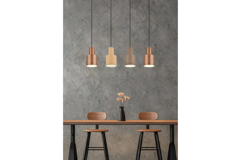 Trio Lighting Agudo Taklampe 4L E27 Flerfarget - Belysning - Innendørsbelysning & Lamper - Vinduslampe - Vinduslampe hengende