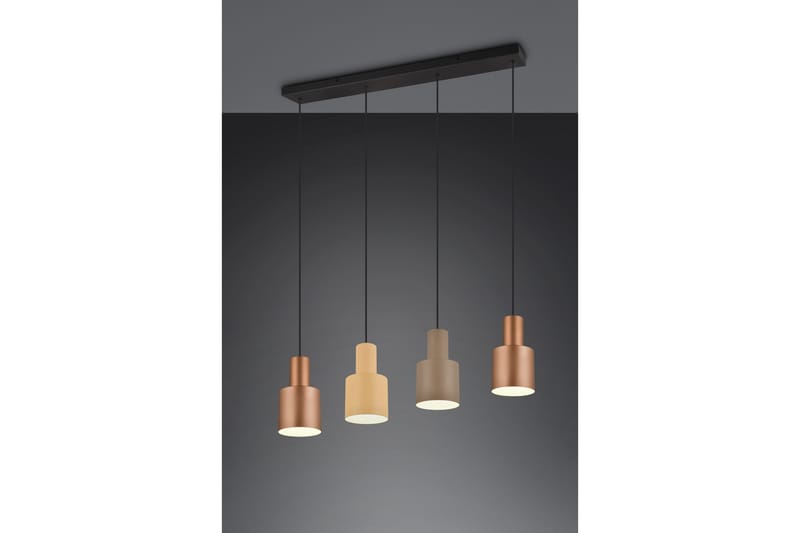 Trio Lighting Agudo Taklampe 4L E27 Flerfarget - Belysning - Innendørsbelysning & Lamper - Vinduslampe - Vinduslampe hengende