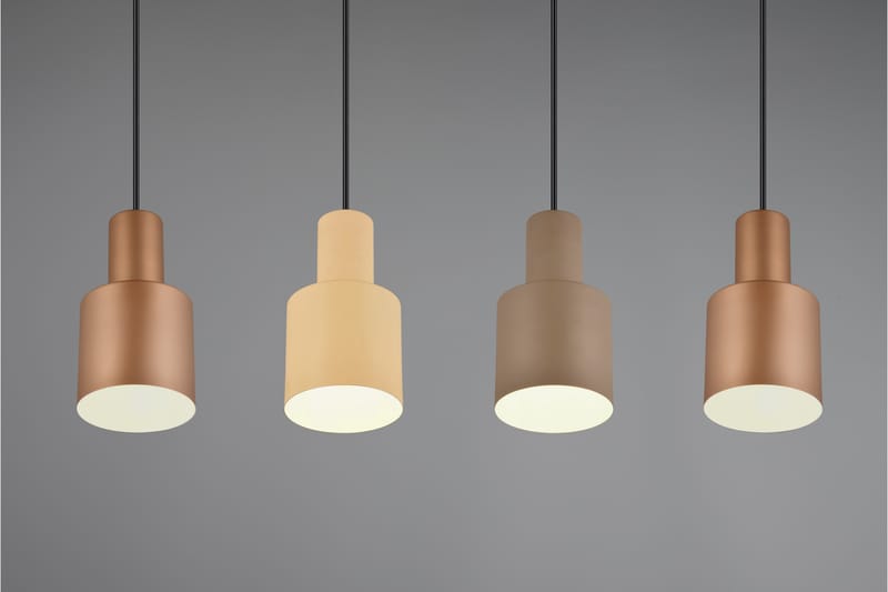 Trio Lighting Agudo Taklampe 4L E27 Flerfarget - Belysning - Innendørsbelysning & Lamper - Vinduslampe - Vinduslampe hengende