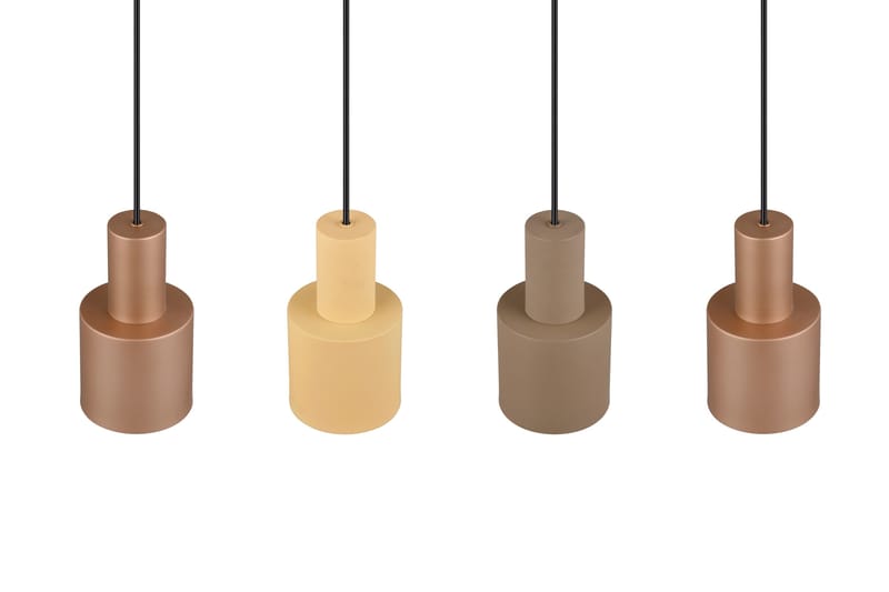 Trio Lighting Agudo Taklampe 4L E27 Flerfarget - Belysning - Innendørsbelysning & Lamper - Vinduslampe - Vinduslampe hengende