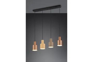 Trio Lighting Agudo Taklampe 4L E27 Flerfarget - Belysning - Innendørsbelysning & Lamper - Vinduslampe - Vinduslampe hengende