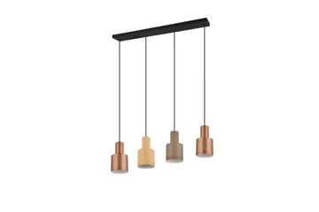 Trio Lighting Agudo Taklampe 4L E27 Flerfarget - Belysning - Innendørsbelysning & Lamper - Vinduslampe - Vinduslampe hengende