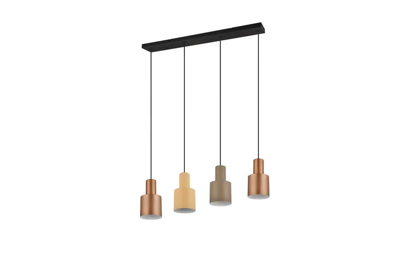 Trio Lighting Agudo Taklampe 4L E27 Flerfarget, undefined