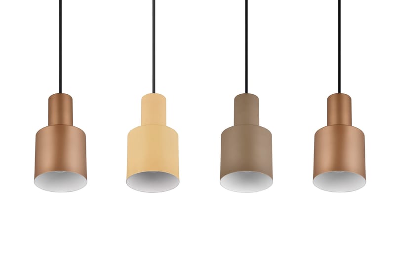 Trio Lighting Agudo Taklampe 4L E27 Flerfarget - Belysning - Innendørsbelysning & Lamper - Vinduslampe - Vinduslampe hengende