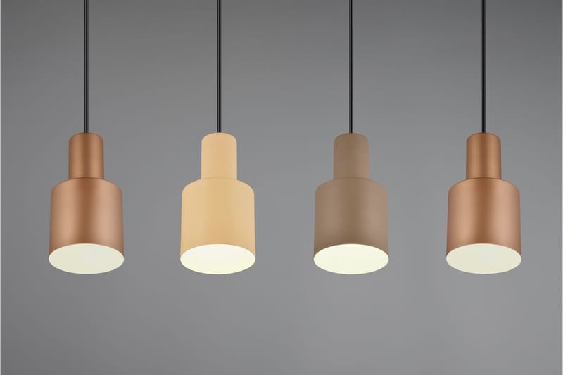 Trio Lighting Agudo Taklampe 4L E27 Flerfarget - Belysning - Innendørsbelysning & Lamper - Vinduslampe - Vinduslampe hengende