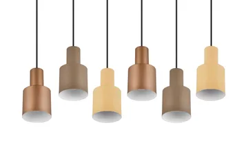 Trio Lighting Agudo taklampe 6L E27 flerfarget - Belysning - Innendørsbelysning & Lamper - Vinduslampe - Vinduslampe hengende