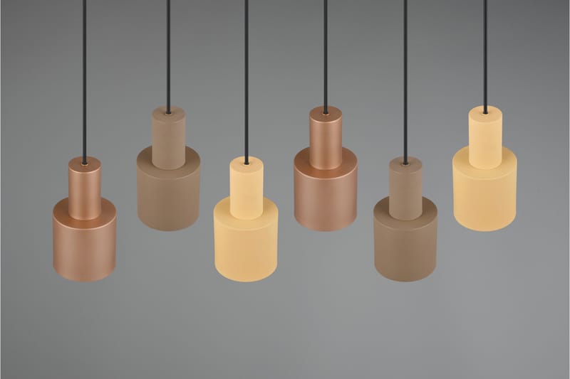 Trio Lighting Agudo taklampe 6L E27 flerfarget - Belysning - Innendørsbelysning & Lamper - Vinduslampe - Vinduslampe hengende