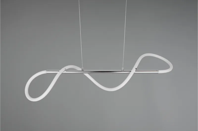 Trio Lighting Argos LED Taklampe Krom 4000K - Belysning - Innendørsbelysning & Lamper - Vinduslampe - Vinduslampe hengende