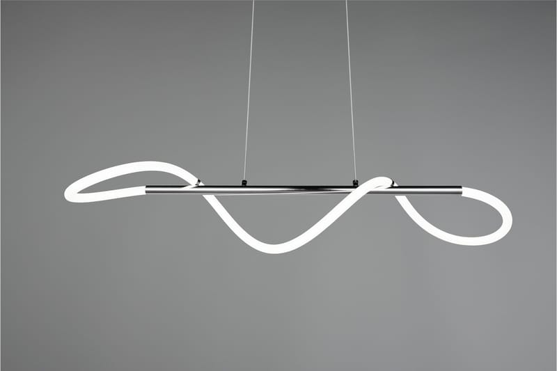 Trio Lighting Argos LED Taklampe Krom 4000K - Belysning - Innendørsbelysning & Lamper - Vinduslampe - Vinduslampe hengende