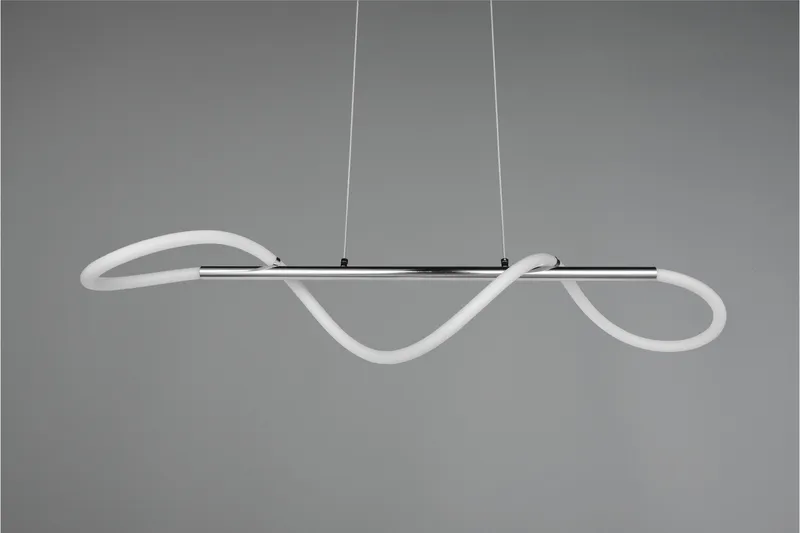 Trio Lighting Argos LED Taklampe Krom 4000K - Belysning - Innendørsbelysning & Lamper - Vinduslampe - Vinduslampe hengende