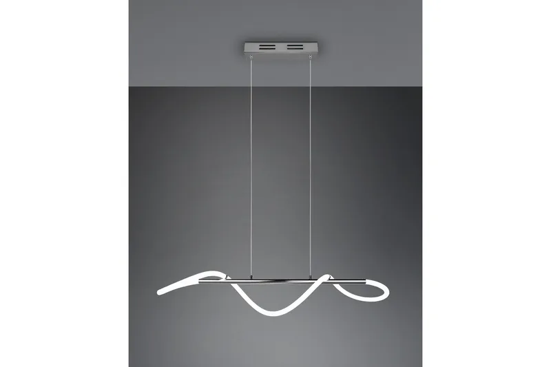 Trio Lighting Argos LED Taklampe Krom 4000K - Belysning - Innendørsbelysning & Lamper - Vinduslampe - Vinduslampe hengende