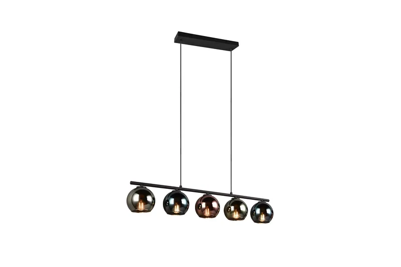 Trio Lighting Sheldon taklampe 5L E14 flerfarget - Belysning - Innendørsbelysning & Lamper - Vinduslampe - Vinduslampe hengende