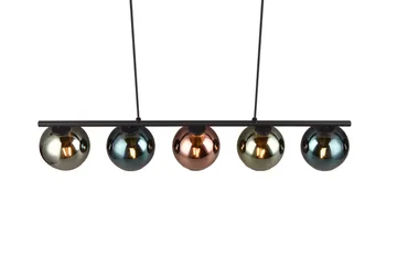 Trio Lighting Sheldon taklampe 5L E14 flerfarget - Belysning - Innendørsbelysning & Lamper - Vinduslampe - Vinduslampe hengende