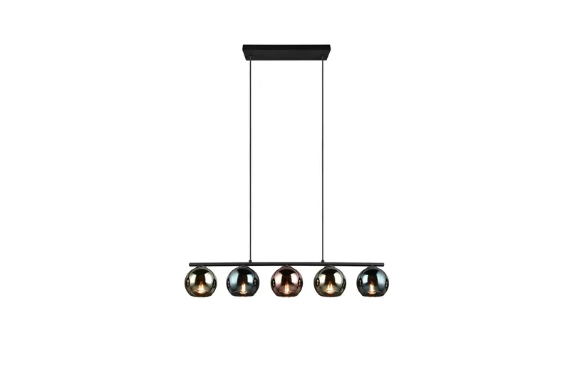 Trio Lighting Sheldon taklampe 5L E14 flerfarget - Belysning - Innendørsbelysning & Lamper - Vinduslampe - Vinduslampe hengende