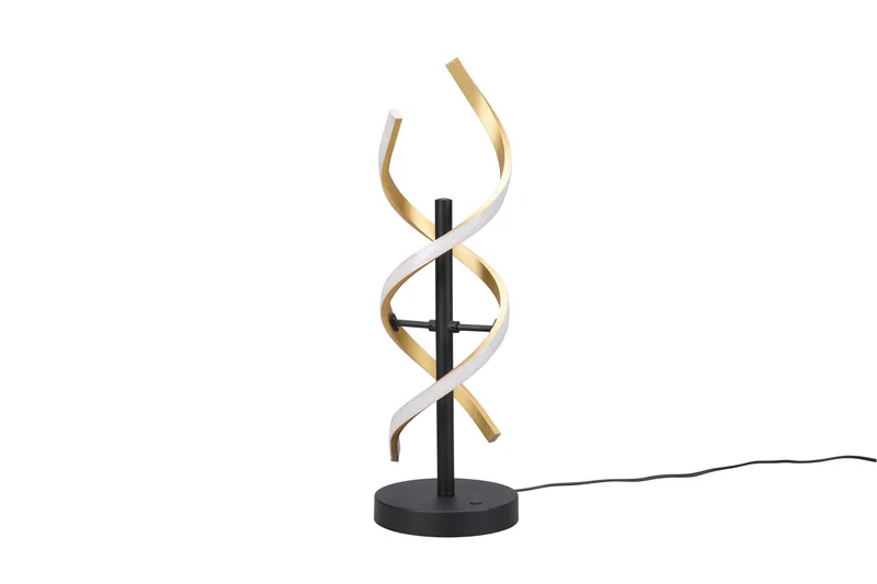 Sequence LED-Bordlampe Matt Messing/Matt Svart - Trio Lighting - Belysning - Innendørsbelysning & Lamper - Vinduslampe - Vinduslampe på fot