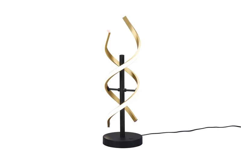 Sequence LED-Bordlampe Matt Messing/Matt Svart - Trio Lighting - Belysning - Innendørsbelysning & Lamper - Vinduslampe - Vinduslampe på fot