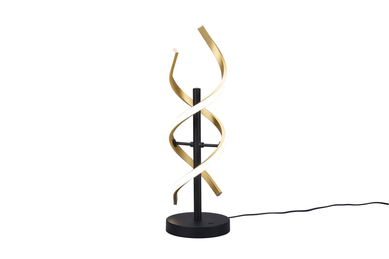 Sequence LED-Bordlampe Matt Messing/Matt Svart, Trio Lighting