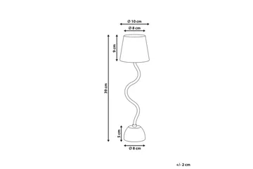 Vougali LED Bordlampe 39 cm - Svart - Belysning - Innendørsbelysning & Lamper - Bordlampe