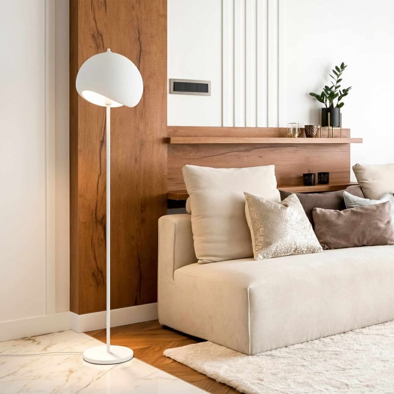 Vyrel gulvlampe 34 cm - Hvit - Belysning - Innendørsbelysning & Lamper - Soveromslampe