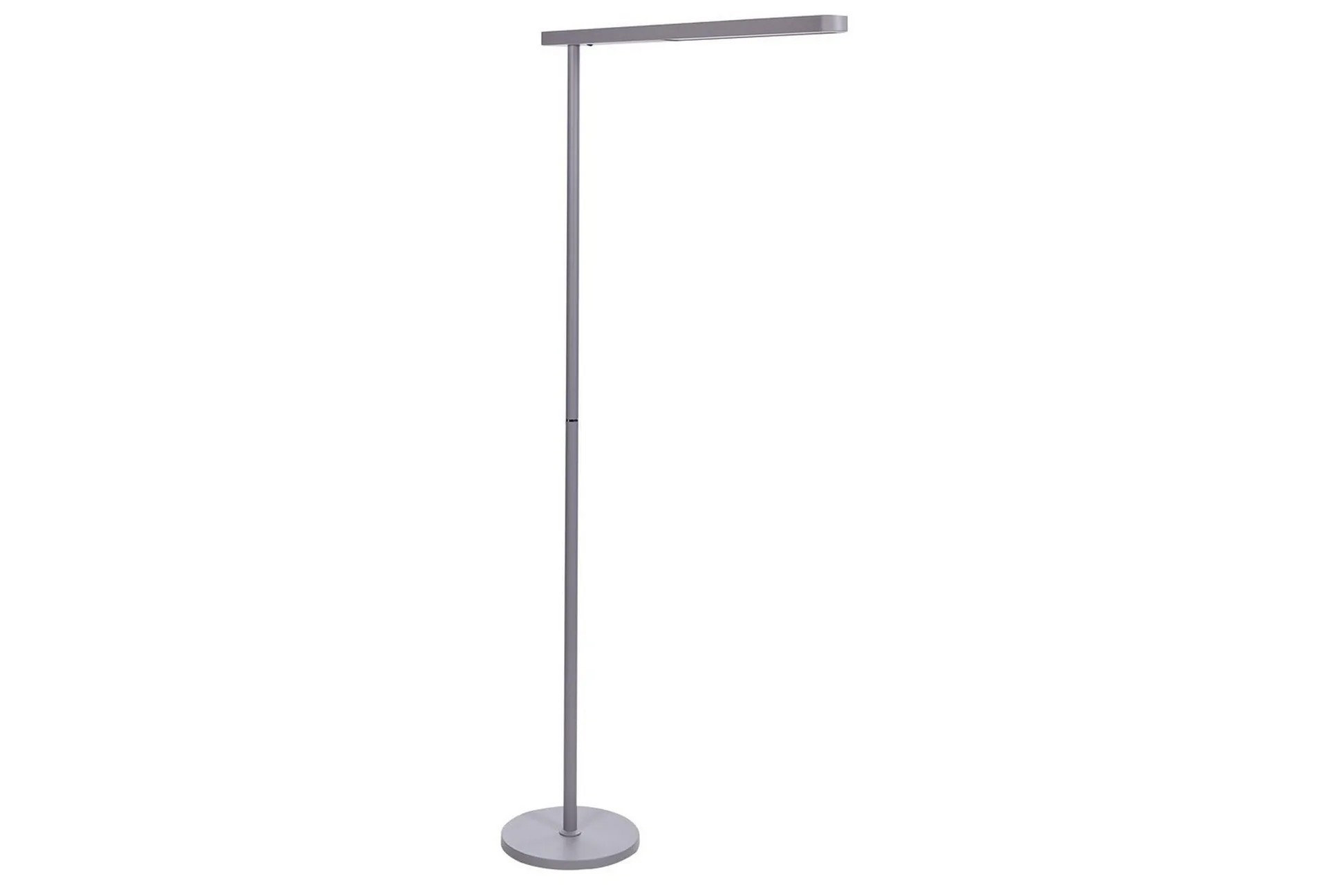 Gulvlampe LED Svart Metall h 186 cm Moderne Industriell Kontor Belysning Stålampe