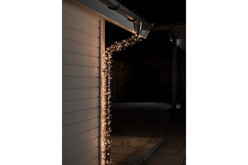 Slynge 1000 varmehvite LED Svart - Konstsmide - Lysslynge - Øvrig julebelysning