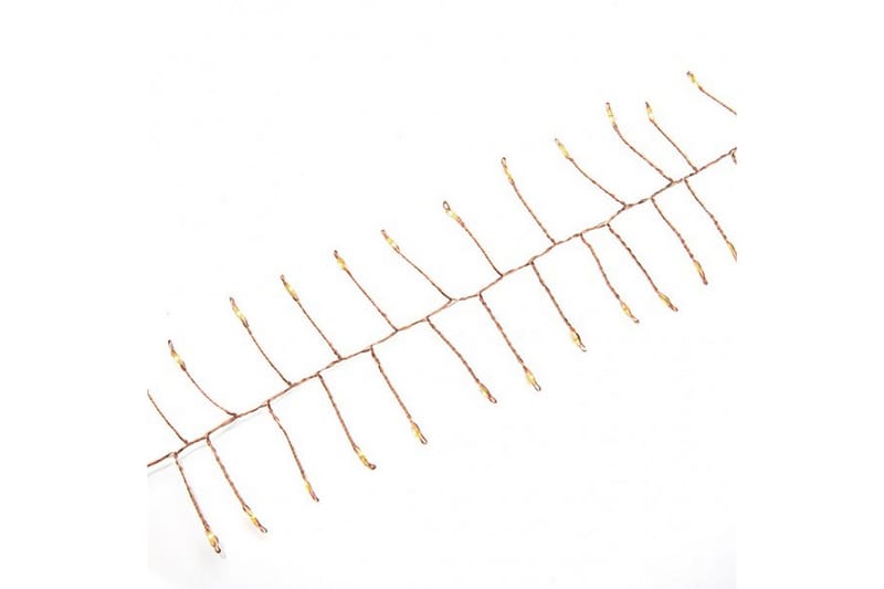 Slynge microcluster amber LED Koppar - Konstsmide - Øvrig julebelysning - Lysslynge