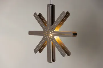Säfsen Adventsstjerne / Julelampe 80 cm - Mokka - Belysning - Julebelysning - Julestjerne & adventsstjerne