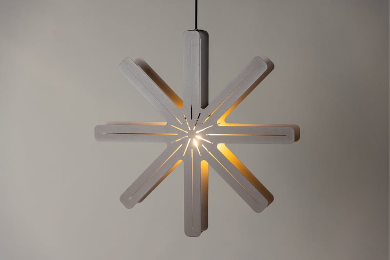 Säfsen Adventsstjerne / Julelampe 60 cm - Mokka - Belysning - Julebelysning - Julelys