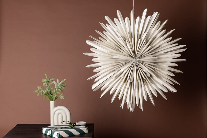 Sälen Adventsstjerne / Julelampe 100 cm - Beige - Belysning - Julebelysning - Julelys