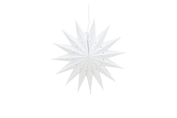 Lindvallen Adventsstjerne - Hvit - Belysning - Julebelysning - Julelys