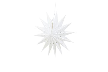 Lindvallen Adventsstjerne - Hvit - Belysning - Julebelysning - Julelys